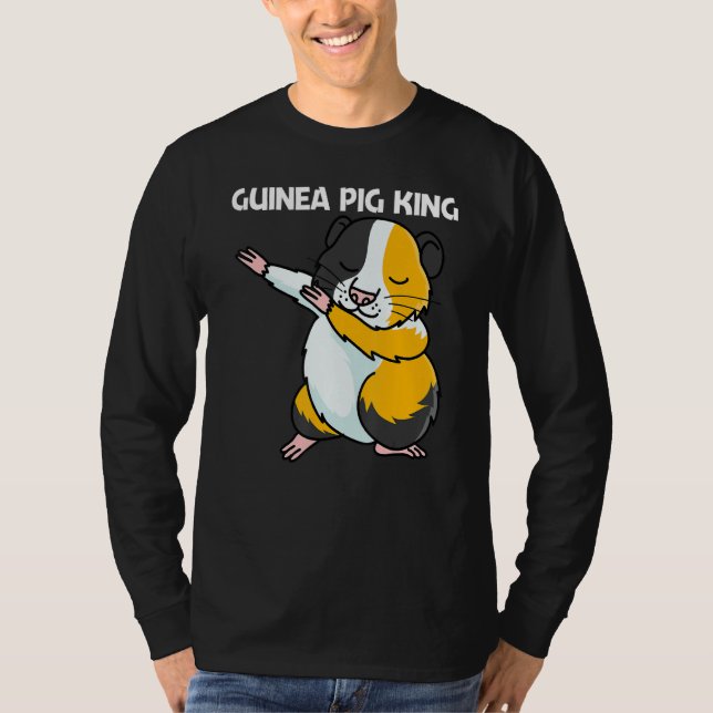 Camiseta Cute Guinea Pig For Men Dad Pet Animal Breed (Frente)