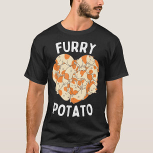Camiseta Cute Guinea Pig Heart Furry Potato Lover 751