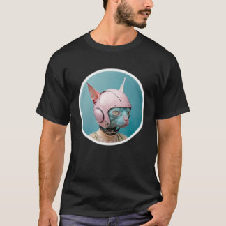 Camiseta Cute Hairless Cate Pop Pilot