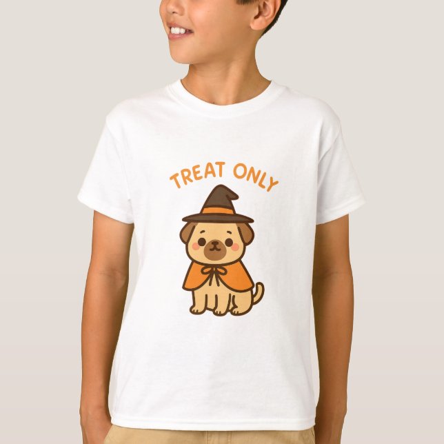 Camiseta Cute Halloween dog shirt – dog lover (Frente)