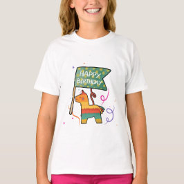 Camiseta Cute Hand-Drawn Birthday 