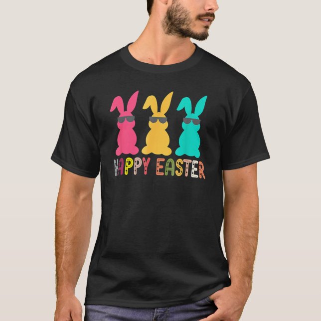 Camiseta Cute Happy Easter For Teen Girls Boys Easter Day E (Frente)
