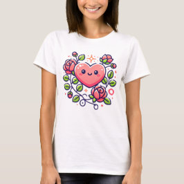 Camiseta Cute Heart