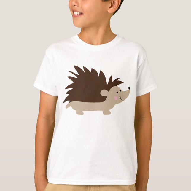 Camiseta Cute Hedgehog (Frente)