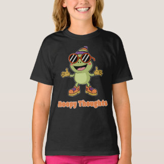 Camiseta Cute Hoppy Thoughts Frog Pun T-Shirt
