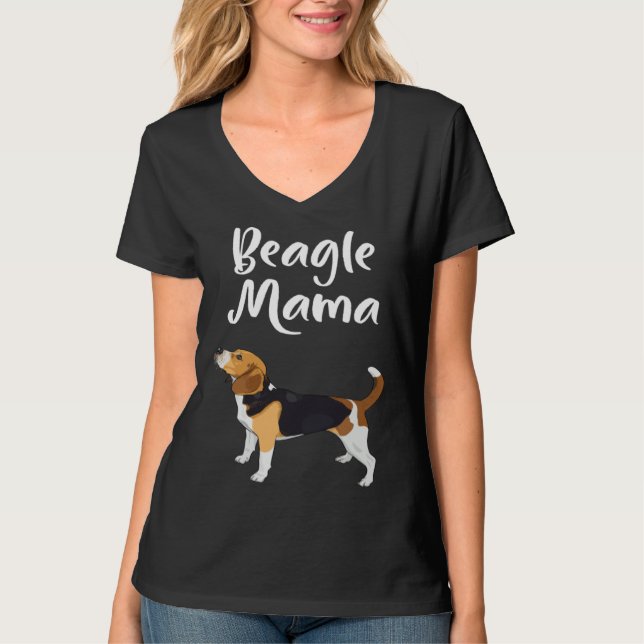 Camiseta Cute Husky Mama Womens Dog Mom   3 (Frente)