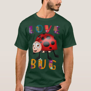 Camiseta Cute I Love Ladybug Gift Girl Insett Entomology