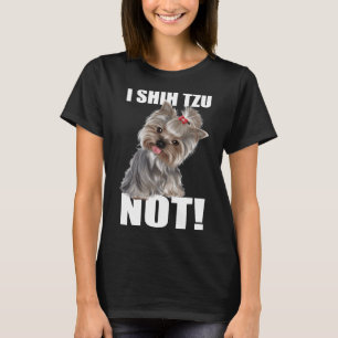 Camiseta Cute I Shih Tzu Not Bundle Extender Mockup Hu