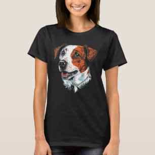 Camiseta Cute Jack Russell Terrier Dog em Jack Russell Terr