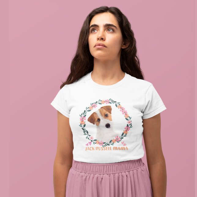 Camiseta Cute Jack Russell Terrier - Jack Russell Mama (Criador carregado)