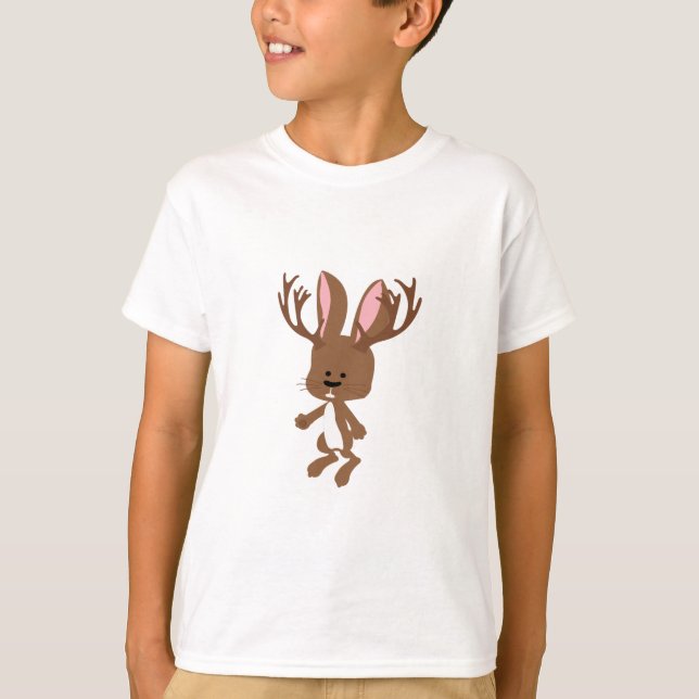 Camiseta Cute Jackalope (Frente)