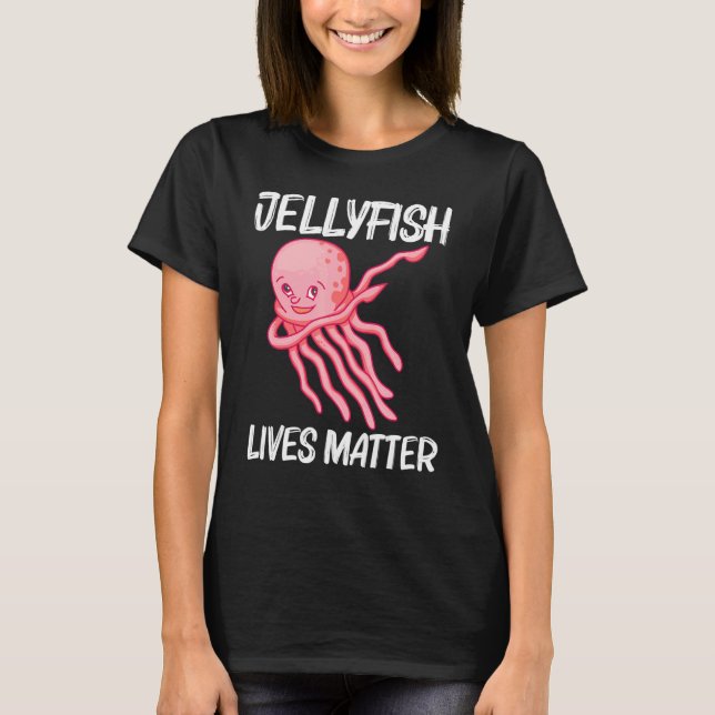 Camiseta Cute Jellyfish For Men Women Jellyfish Sea Animal  (Frente)