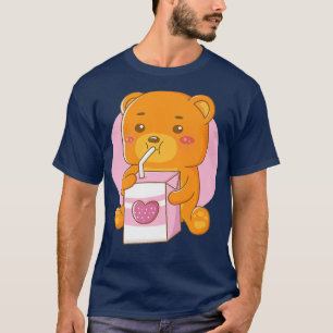 Camiseta Cute Kawaii Bear Adora Chá Premium