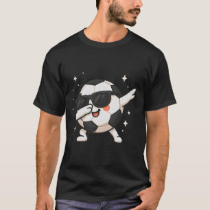 Camiseta Cute Kawaii Dabbing Futebol Byll Cartoon Engraçado
