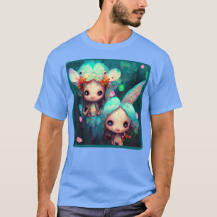 Camiseta Cute Kawaii Faye Chibis Faeries Kawaii Fairy Fae J