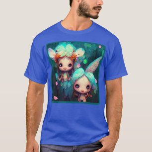 Camiseta Cute Kawaii Faye Chibis Faeries Kawaii Fairy Fae J