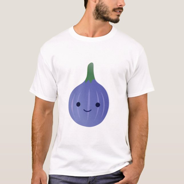 Camiseta Cute Kawaii Fig (Frente)