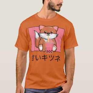 Camiseta Cute Kawaii Fo Bebe Bolha Chá Japonês I Love B