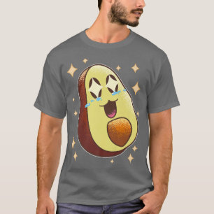 Camiseta Cute Kawaii Japonês Avocado Anime Manga Graphic J