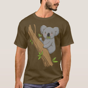 Camiseta Cute Koala Bear - Animais australianos Eucalyptus 