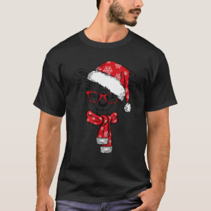 Camiseta Cute Koala com Santa Hat Xmas Koala Para Mulheres