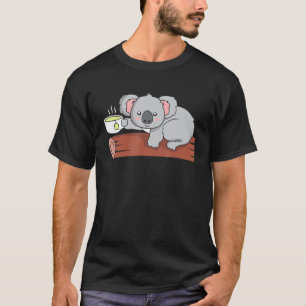 Camiseta Cute Koala Green Tea Lover Funny Koala Bear Lover