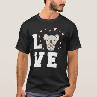 Camiseta Cute Koala Heart Koalas Animal Australia Cute Koal