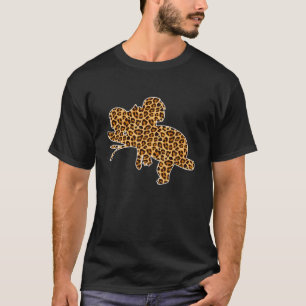 Camiseta Cute Koala Lover Pet Animal Print Leopard Girls Wo
