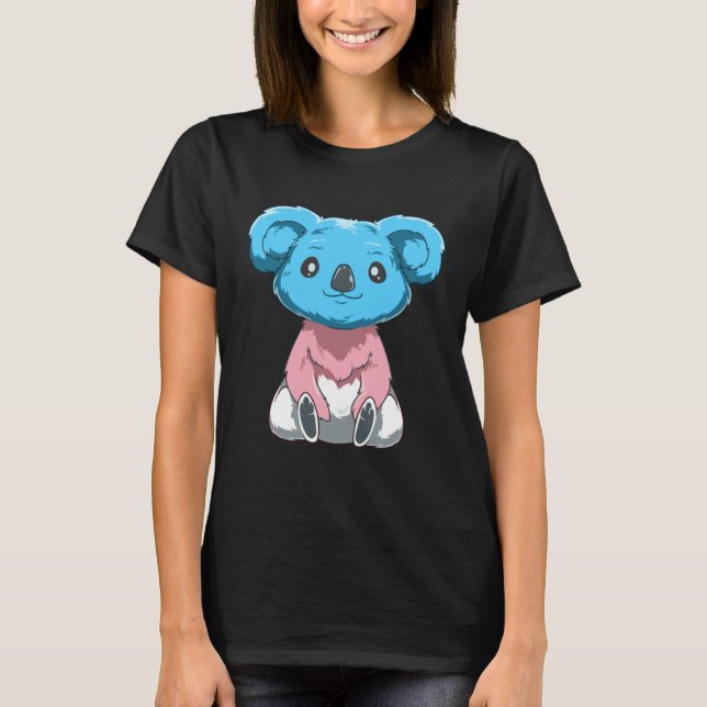 Camiseta Cute Koala Transgender (Frente)