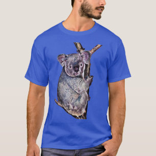 Camiseta Cute Koala Watercolor australiano Marsupial Koala 