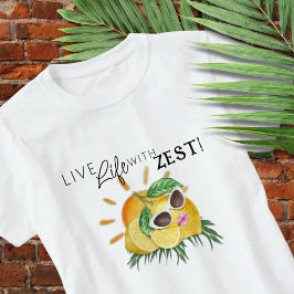 Camiseta Cute Lemon Zest