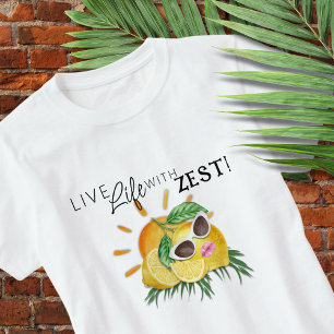 Camiseta Cute Lemon Zest