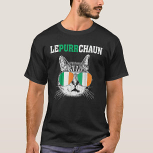 Camiseta Cute Lepurrchaun Leprechaun Cat Lover Santo Patrão
