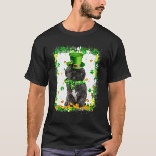 Camiseta Cute Lhasa Apso Dog Shamrock Irlandês