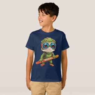 Camiseta Cute Lizard Boyne Mountain Ski