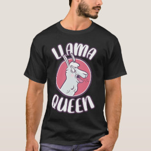 Camiseta Cute Llama e Alpaca Llama Zoo Lamafan Lamas