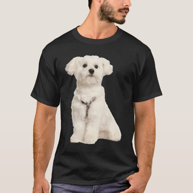 Camiseta Cute Maltese (Frente)