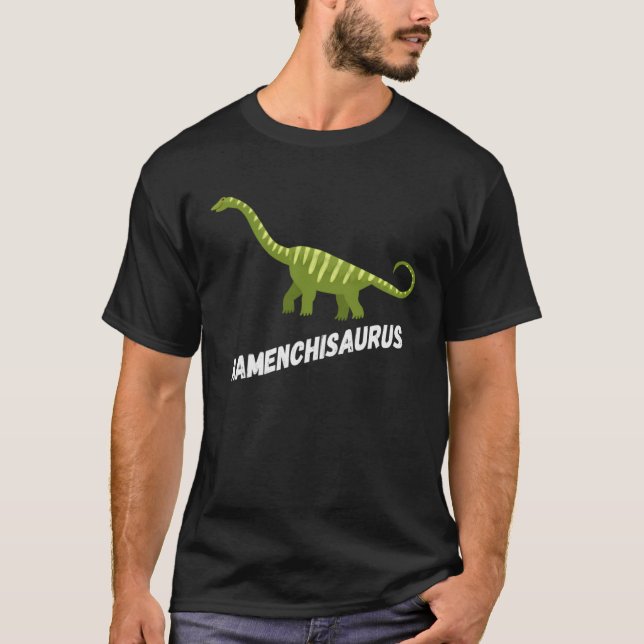 Camiseta Cute Mamenchisaurus Dinosaur (Frente)