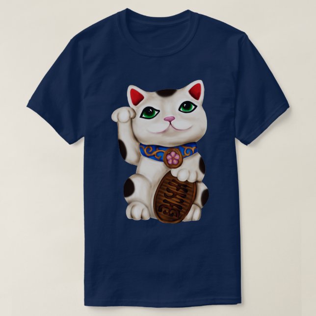 Camiseta Cute Manekineko cat  (Frente do Design)