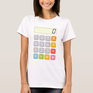 Camiseta Cute Maths Calculator T Shirt for Kids