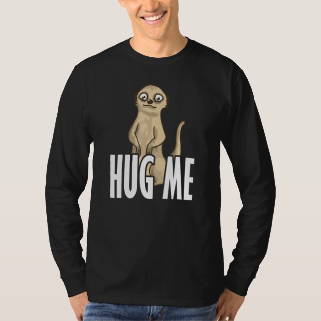 Camiseta cute meerkat (Frente)