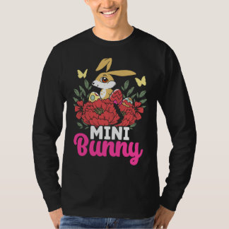 Camiseta Cute Mini Bunny Easter Bunny Eggs Happy Easter