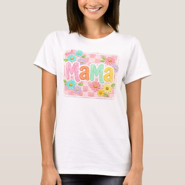 Camiseta Cute Mom Shirt (Frente)