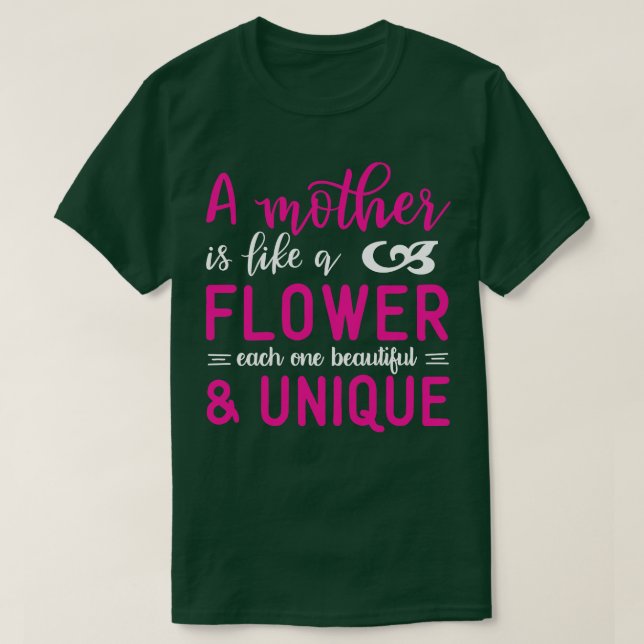 Camiseta Cute Mothers Day Quote  (Frente do Design)