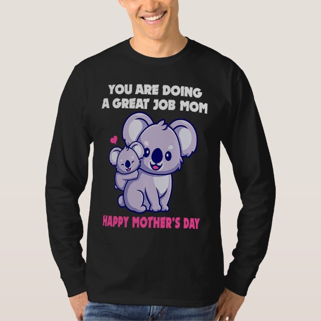 Camiseta Cute Mothers Day  Toddler Boys Girls Happy Mother' (Frente)