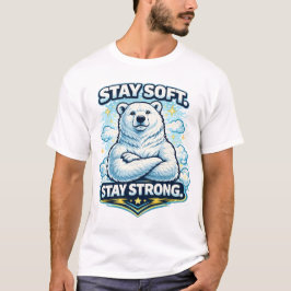 Camiseta Cute Motivational Animal Strength Graphic Tee