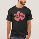 Camiseta Cute Mr And Mrs Just Married Engagement Marriage D<br><div class="desc">Cute Mr And Mrs Just Married Engagement Marriage Design</div>