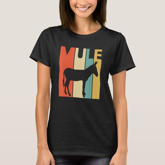 Camiseta Cute Mule Animal (Frente)