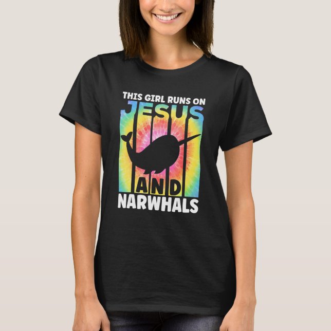 Camiseta Cute Narwhal Outfit for Narwhal Lovers Apparel Wom (Frente)