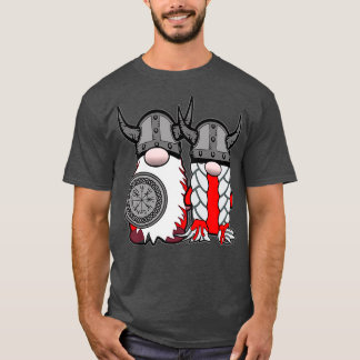 Camiseta Cute Nordic Gnomes Viking Tomte Couple Scandinavia